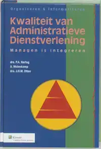 KWALITEIT VAN ADMINISTRATIEVE DIENSTVERLENING