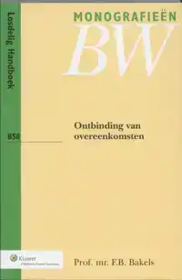 ONTBINDING VAN OVEREENKOMSTEN