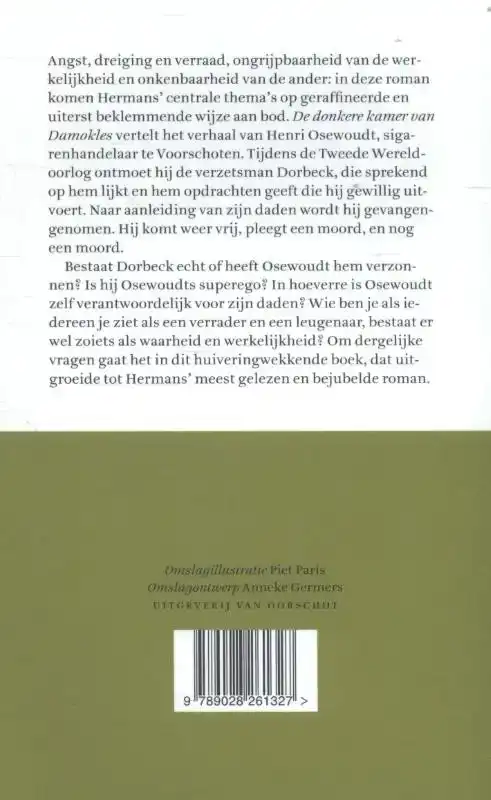 DE DONKERE KAMER VAN DAMOKLES