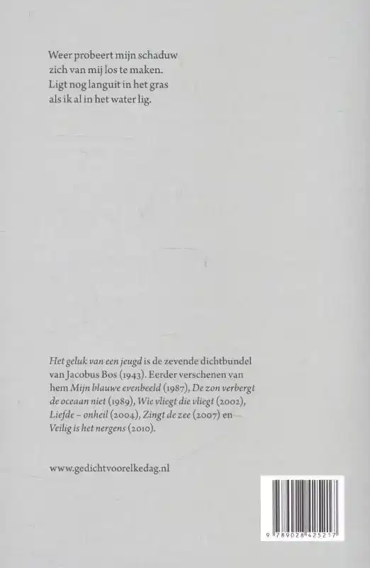 HET GELUK VAN EEN JEUGD