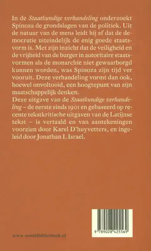 STAATKUNDIGE VERHANDELING