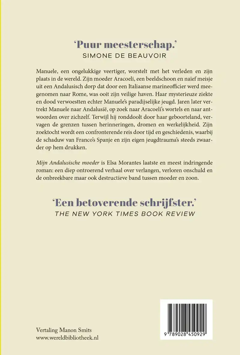 MIJN ANDALUSISCHE MOEDER