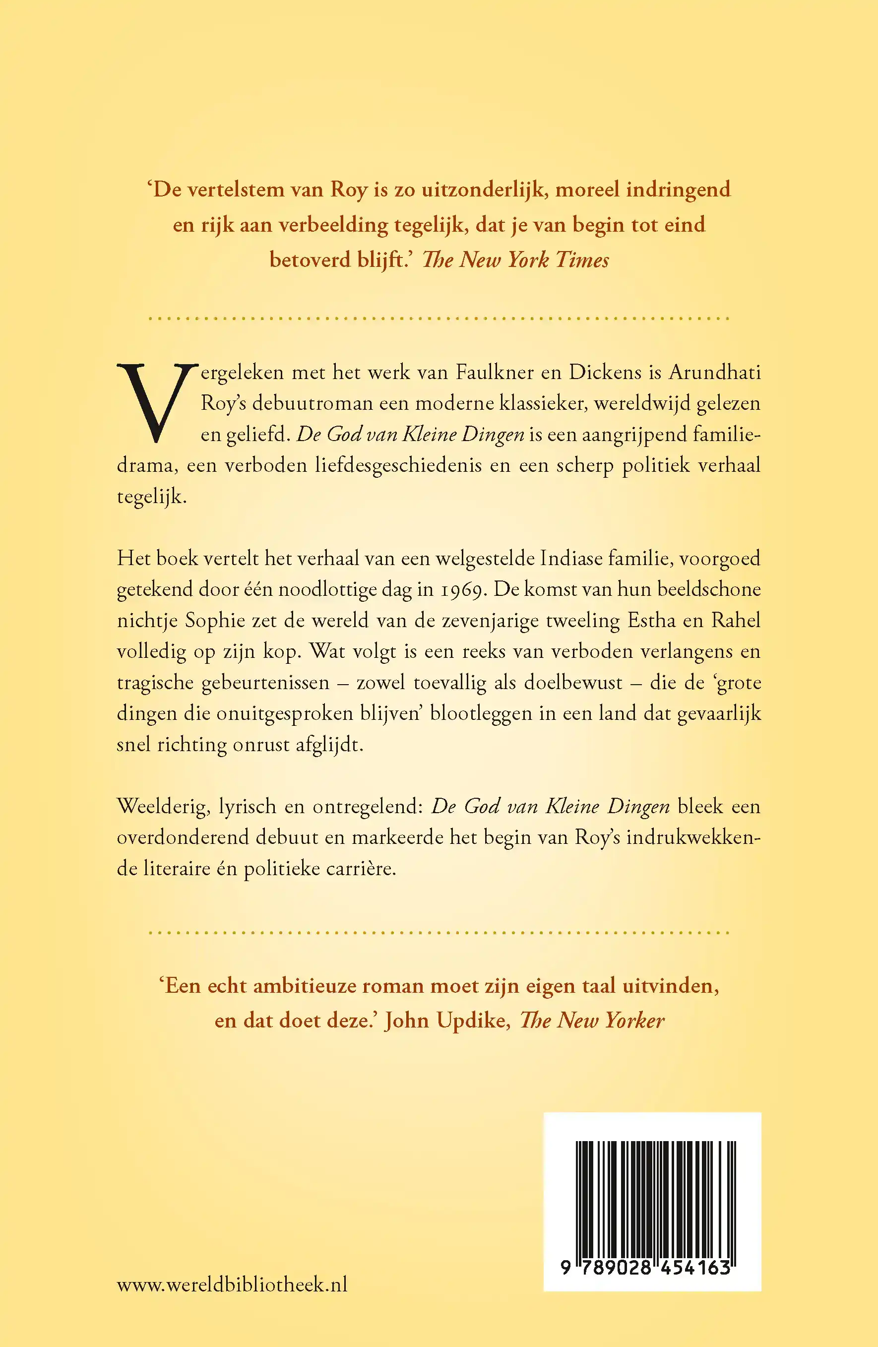 DE GOD VAN KLEINE DINGEN