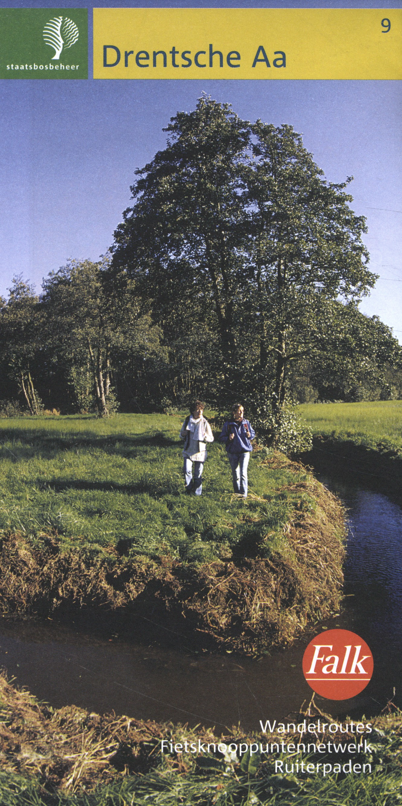 FALK STAATSBOSBEHEER WANDELKAART 09 DRENTSCHE A