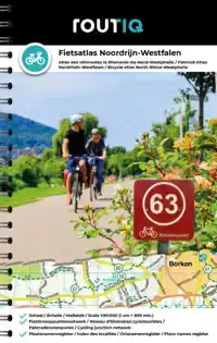 ROUTIQ FAHRRAD KNOTENPUNKTEN ATLAS NORDRHEIN-WESTFALEN