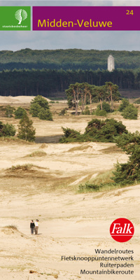 FALK STAATSBOSBEHEER WANDELKAART 24 MIDDEN VELUWE