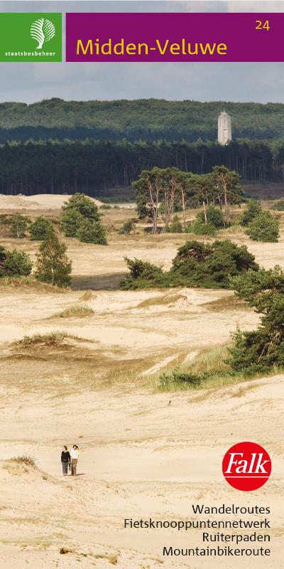 FALK STAATSBOSBEHEER WANDELKAART 24 MIDDEN VELUWE