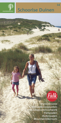 WANDELKAART 14 SCHOORLSE DUINEN