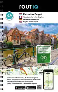 ROUTIQ FIETSKNOOPPUNTENATLAS BELGIE