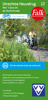 FALK VVV FIETSKAART 12 UTRECHTSE-HEUVELRUG