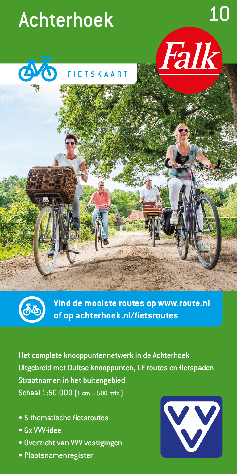 FALK FIETSKAART 10 ACHTERHOEK