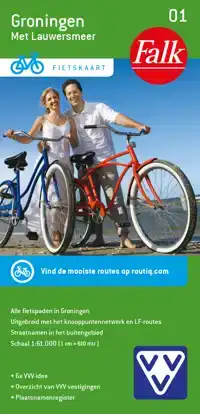 FIETSKAART 01. GRONINGEN
