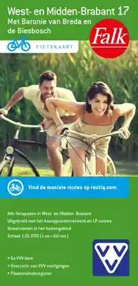 FIETSKAART 17. WEST - MIDDEN BRABANT