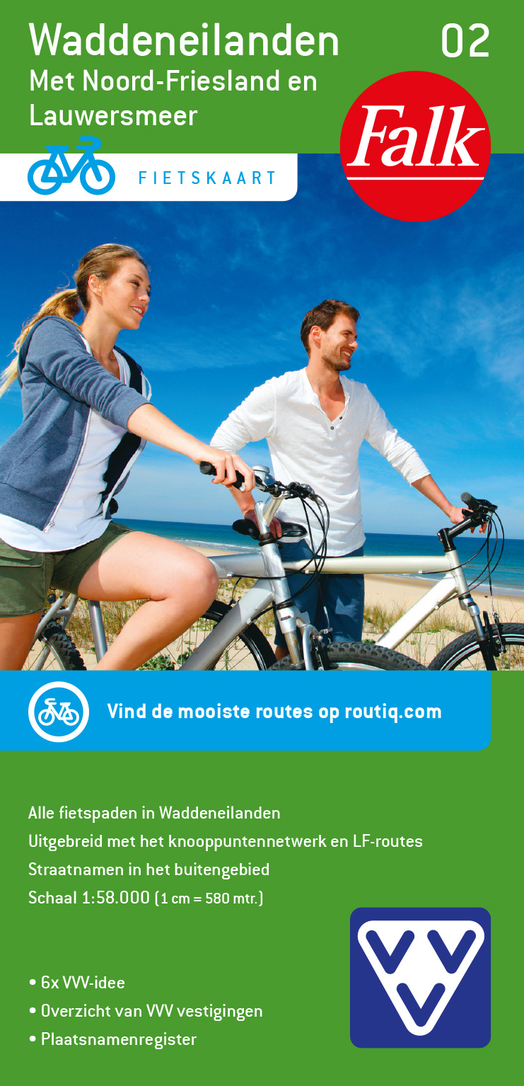 FIETSKAART 2. WADDENEILANDEN