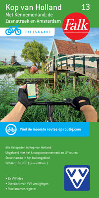 FIETSKAART 13. KOP VAN HOLLAND