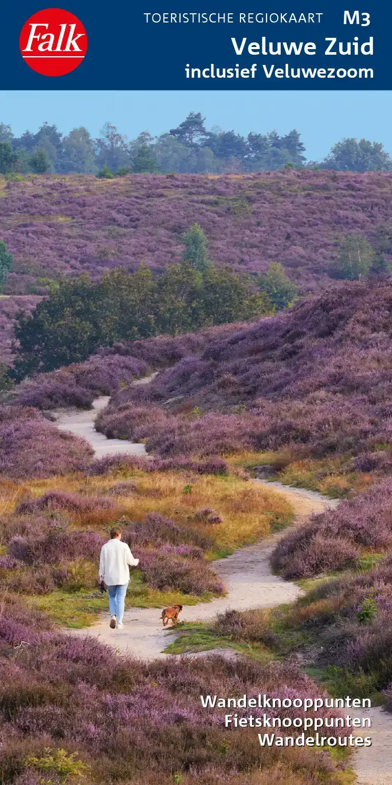 FALK REGIOKAART VELUWE ZUID INCL. VELUWEZOOM