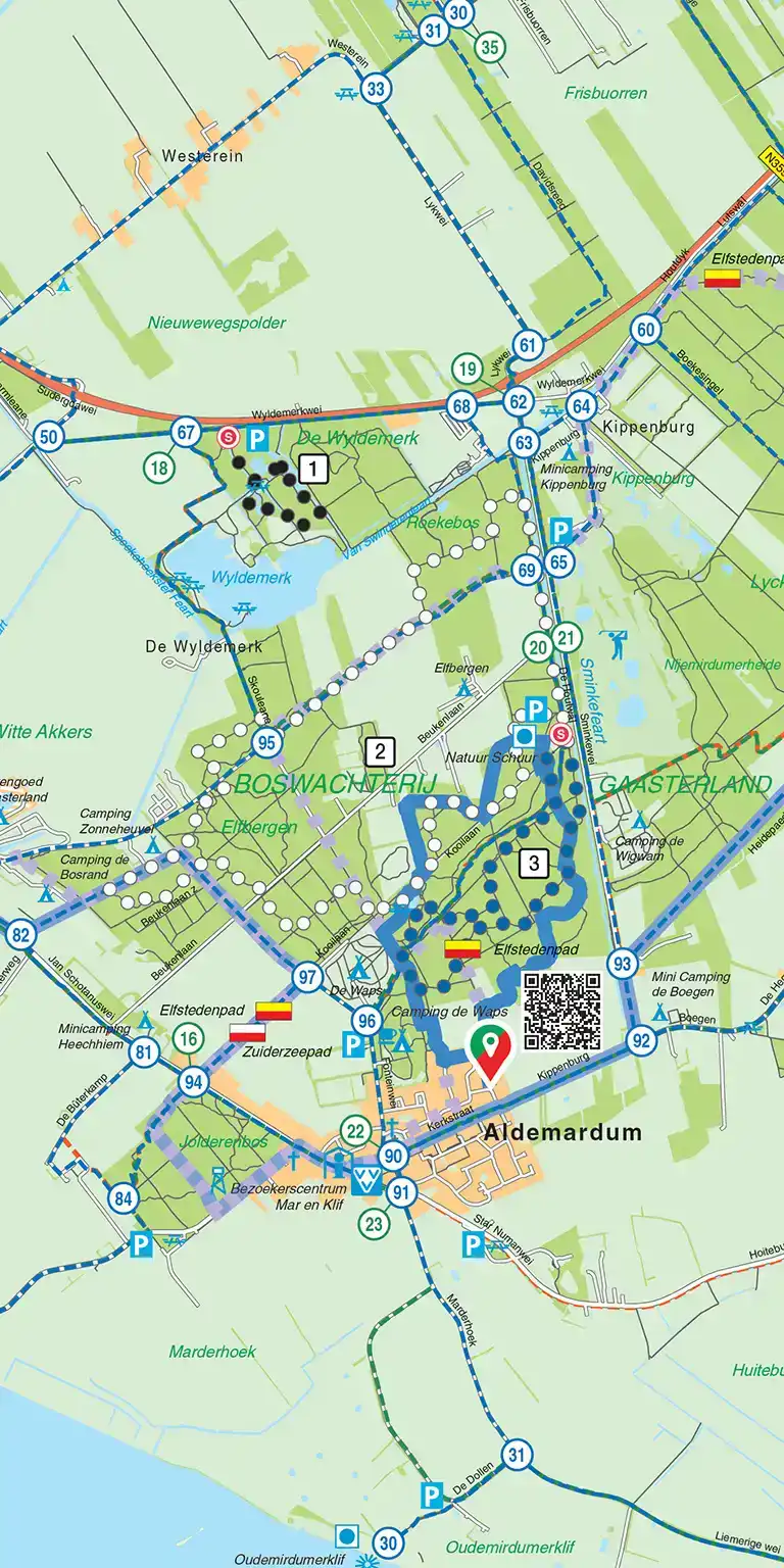 FALK REGIOKAART ZUID-WEST FRIESLAND INCL. GAASTERLAND