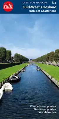 FALK REGIOKAART ZUID-WEST FRIESLAND INCL. GAASTERLAND