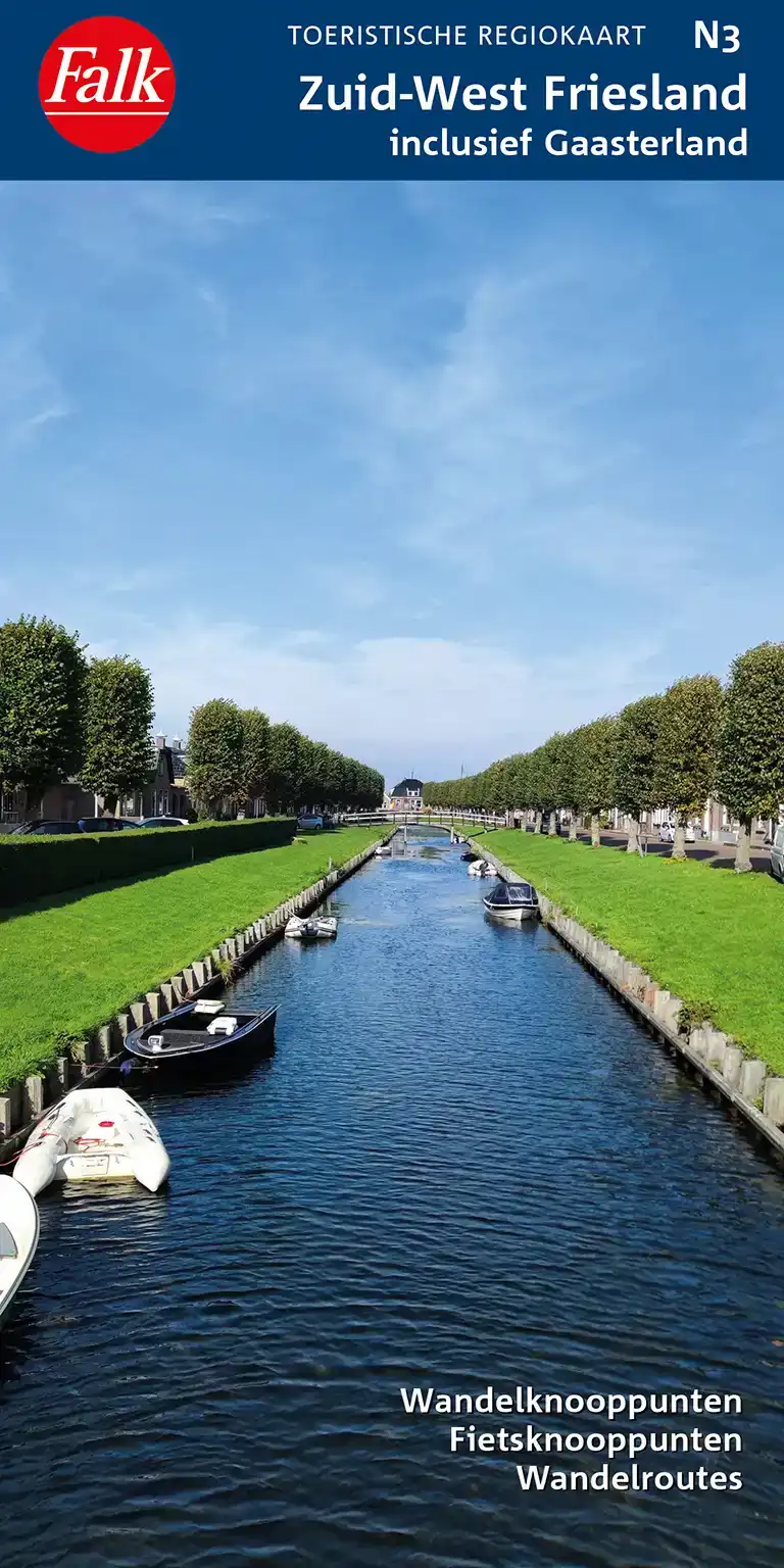 FALK REGIOKAART ZUID-WEST FRIESLAND INCL. GAASTERLAND