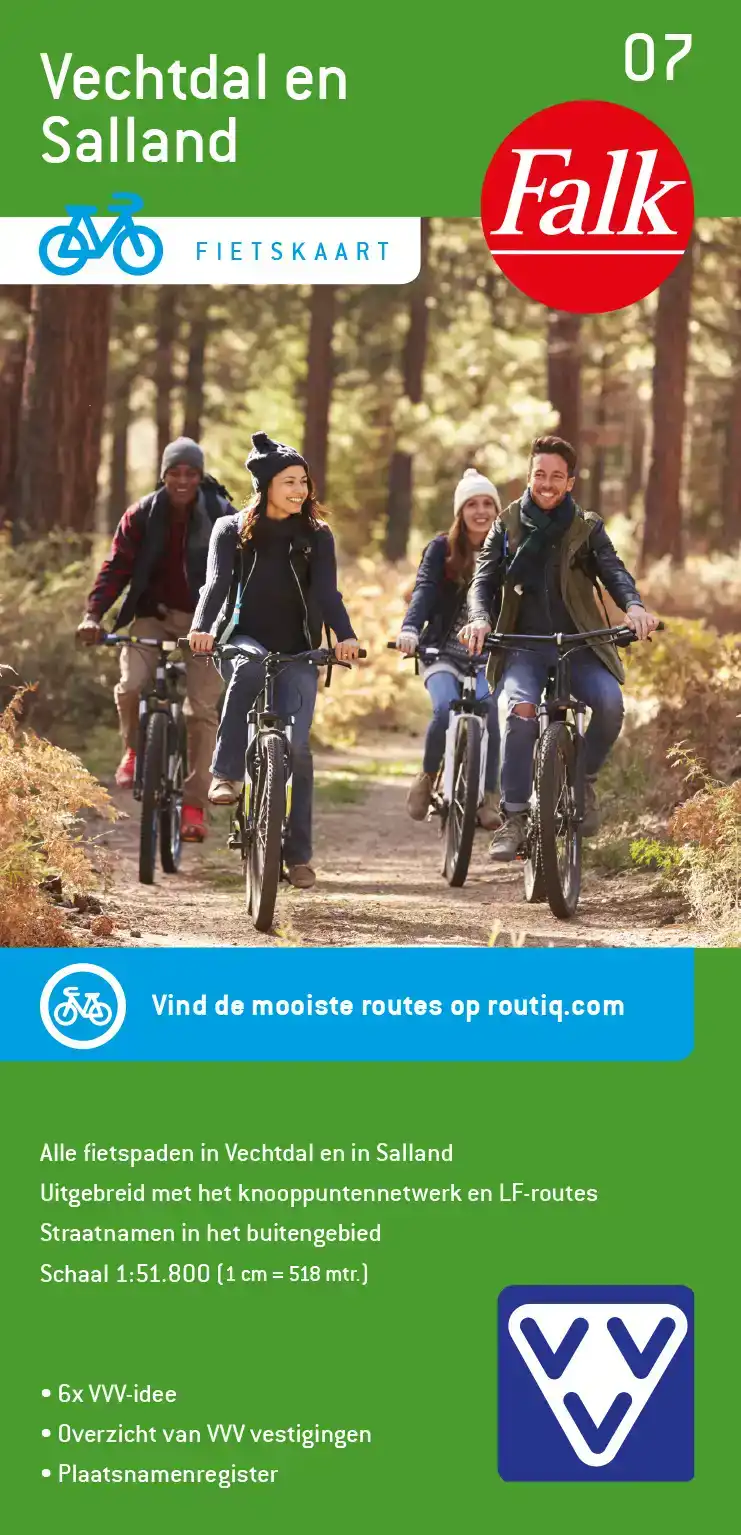 VVV FIETSKAART 07 VECHTDAL EN SALLAND