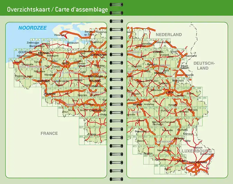 ROUTIQ FIETSATLAS BELGIE