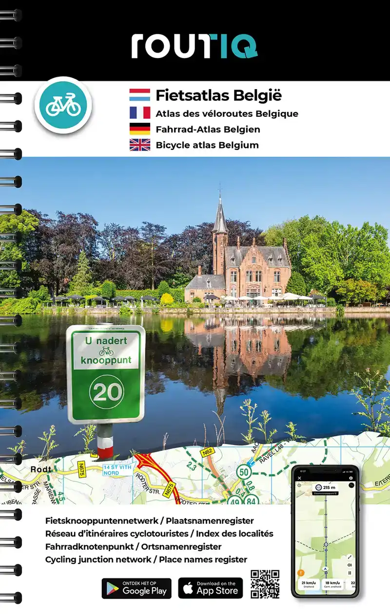 ROUTIQ FIETSATLAS BELGIE