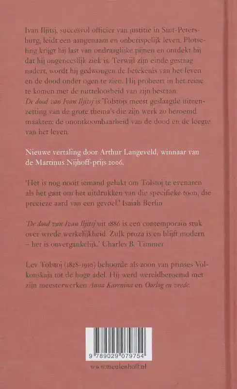 DE DOOD VAN IVAN ILJITSJ