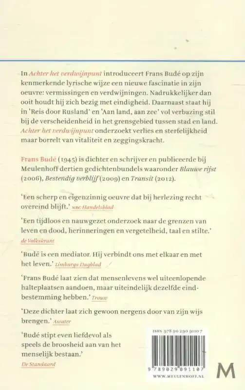 ACHTER HET VERDWIJNPUNT