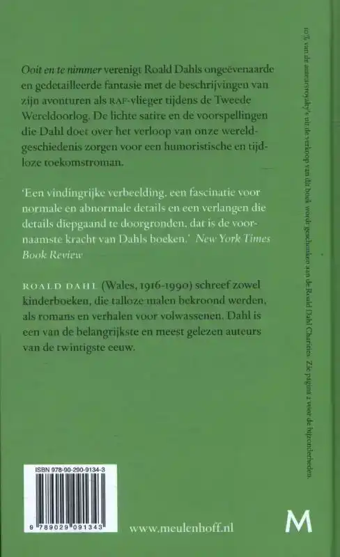 OOIT EN TE NIMMER