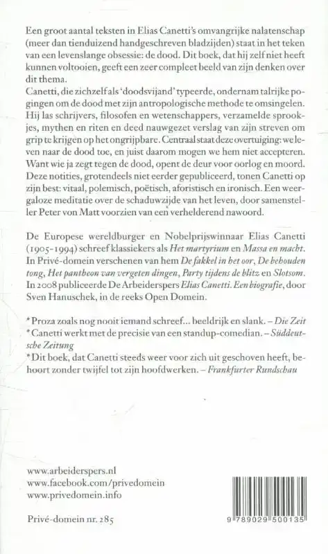 HET BOEK TEGEN DE DOOD