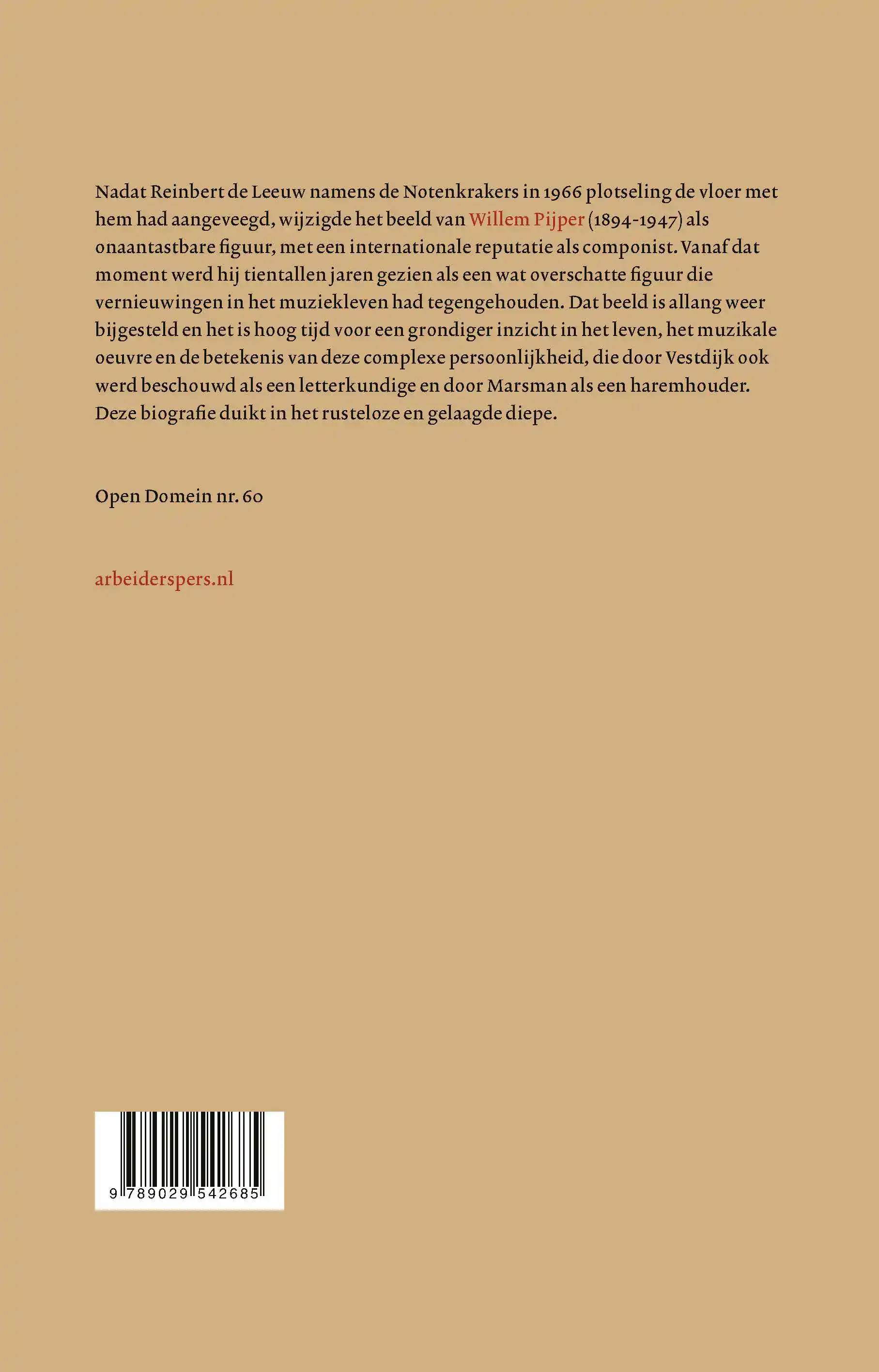 EEN LIED DAT NIET STERVEN ZAL