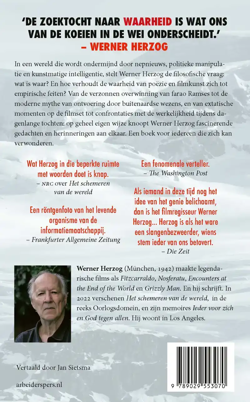 DE TOEKOMST VAN DE WAARHEID