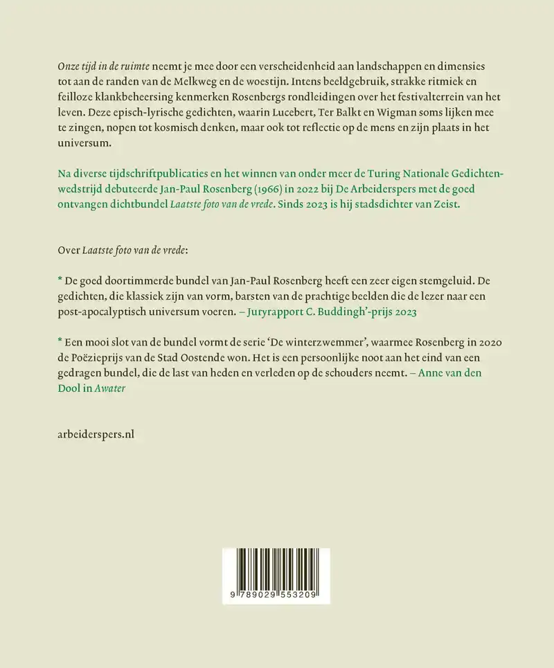 ONZE TIJD IN DE RUIMTE