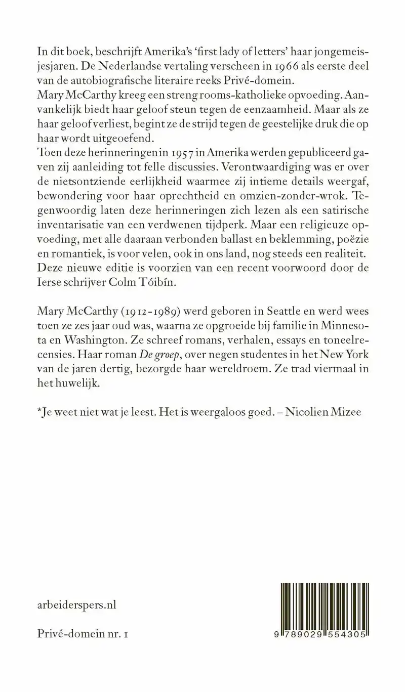 HERINNERINGEN AAN MIJN ROOMSE JEUGD