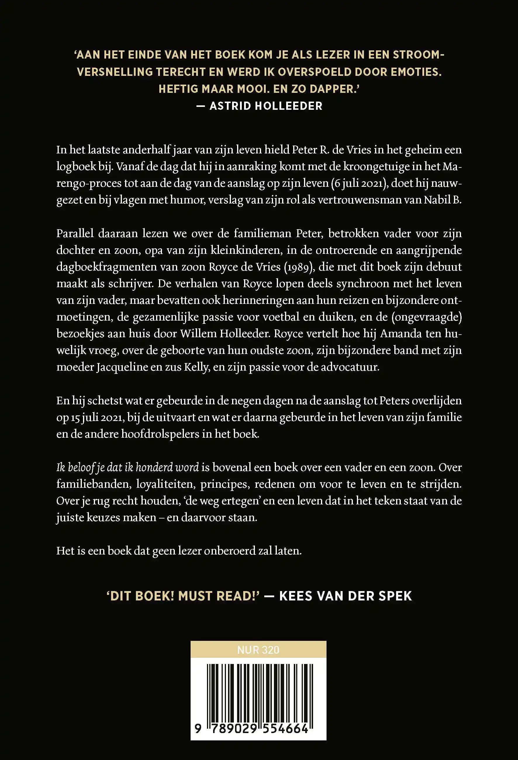 IK BELOOF JE DAT IK HONDERD WORD