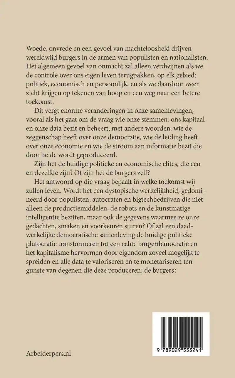 DE BURGER IN OPSTAND