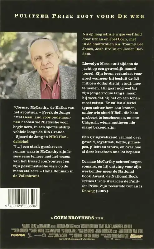 GEEN LAND VOOR OUDE MANNEN