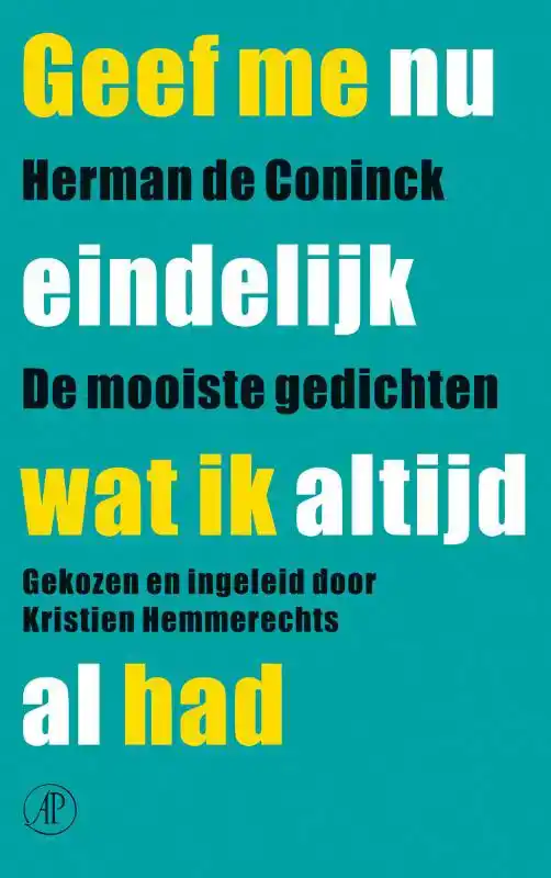 GEEF ME NU EINDELIJK WAT IK ALTIJD AL HAD