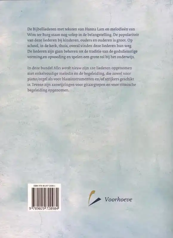 ALLES WORDT NIEUW
