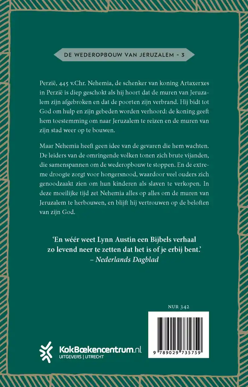 NEHEMIA, BOUW OP MIJ