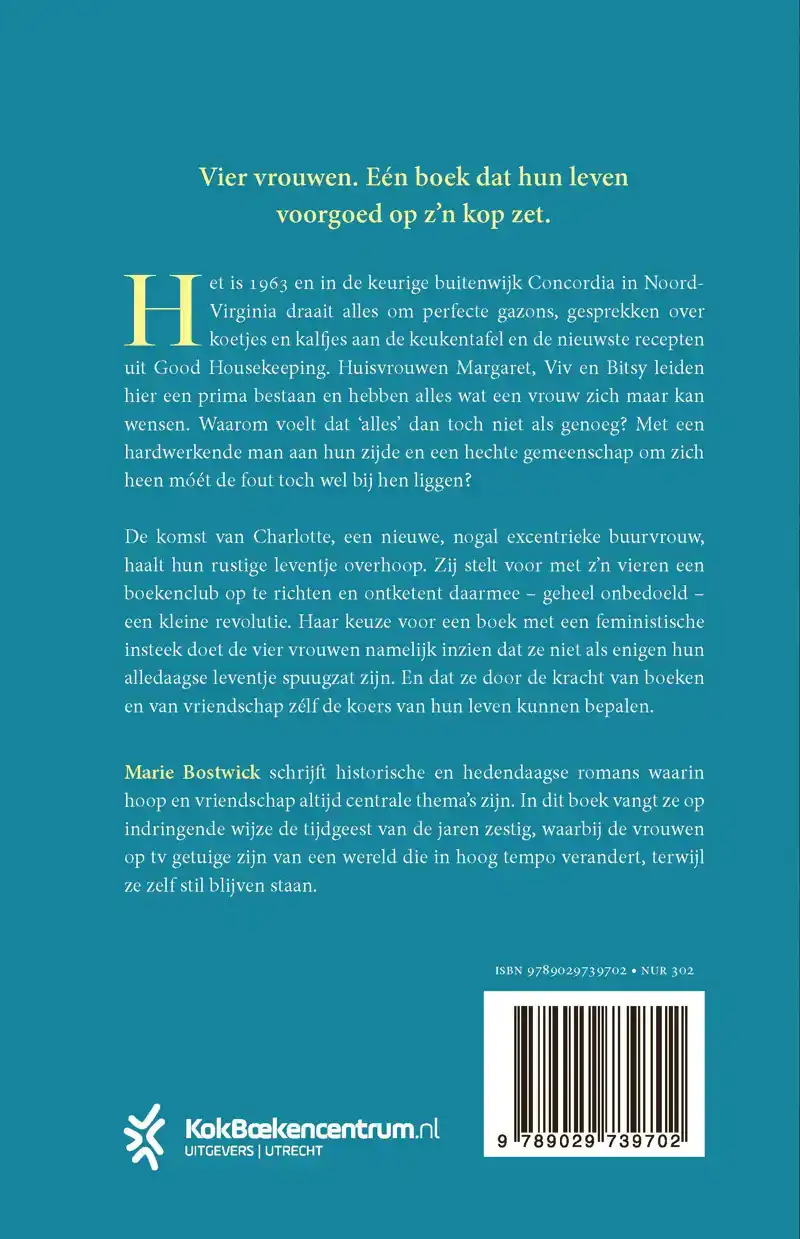 DE BOEKENCLUB VOOR DWARSE HUISVROUWEN