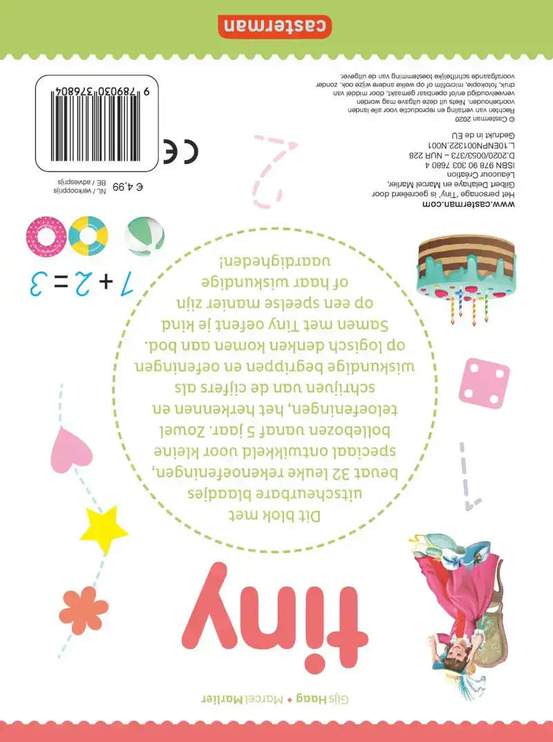 TINY OEFENBLOK - IK LEER REKENEN 5+