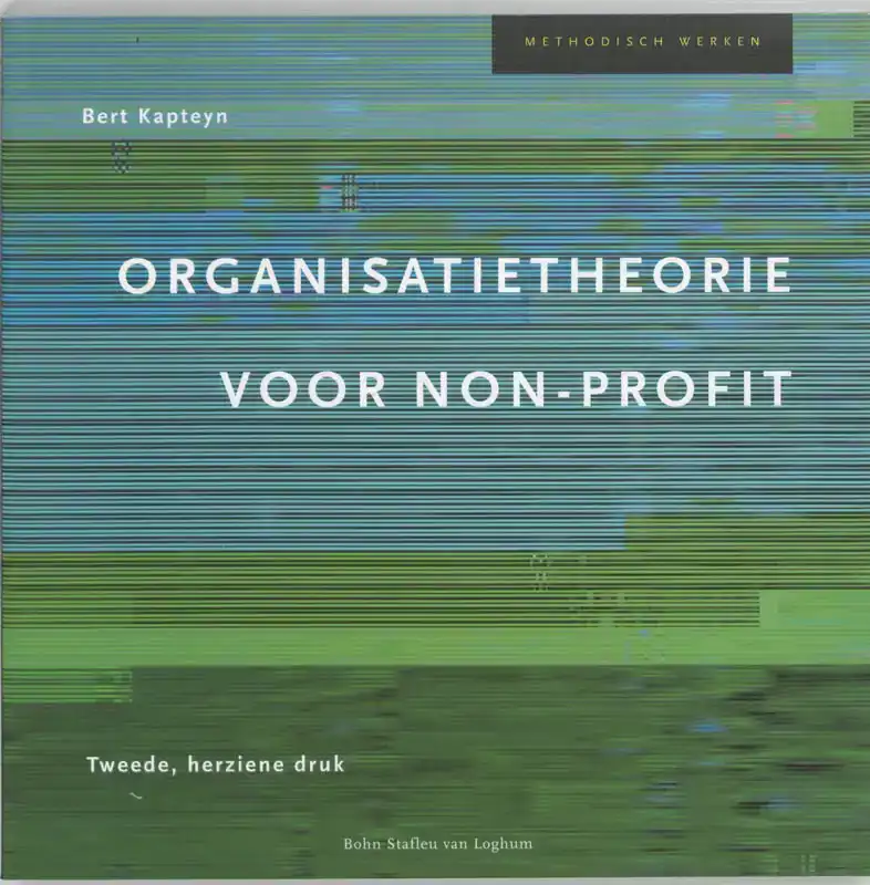 ORGANISATIETHEORIE VOOR NON-PROFIT