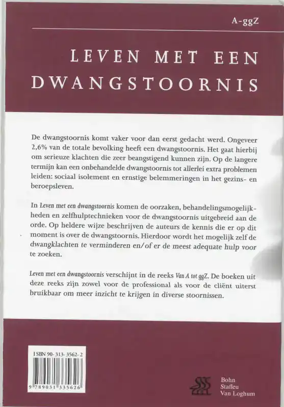 LEVEN MET EEN DWANGSTOORNIS