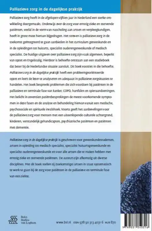 PALLIATIEVE ZORG IN DE DAGELIJKSE PRAKTIJK