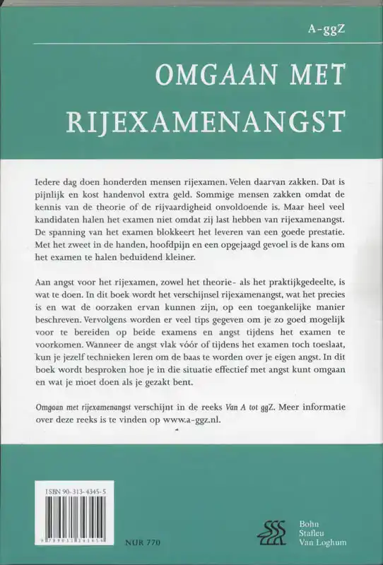 OMGAAN MET RIJEXAMENANGST