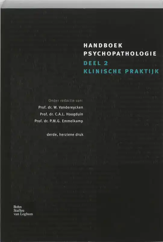 HANDBOEK PSYCHOPATHOLOGIE