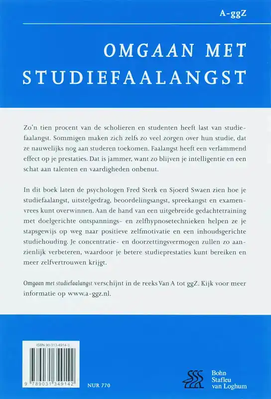 OMGAAN MET STUDIEFAALANGST
