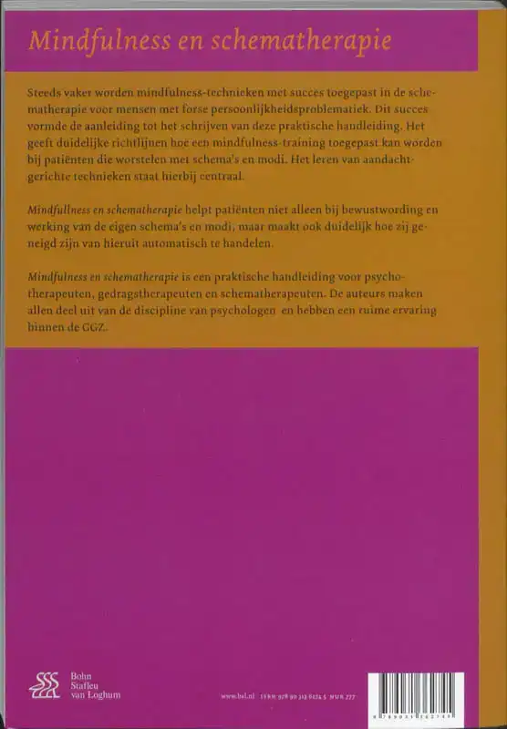 MINDFULNESS EN SCHEMATHERAPIE