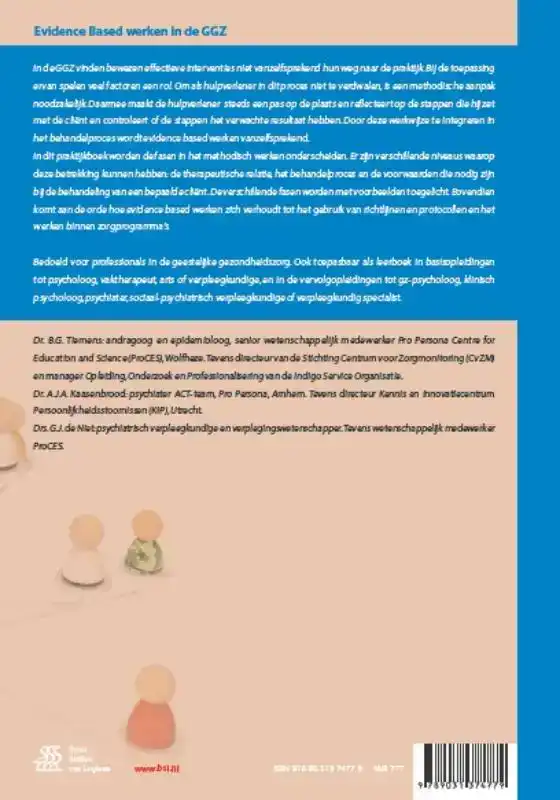 EVIDENCE BASED WERKEN IN DE GGZ